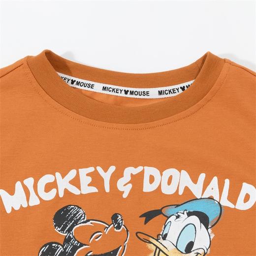迪士尼【5A抑菌】24夏款男童短袖T恤卡通印花舒适透气短袖T恤ZD2DS030 商品图8