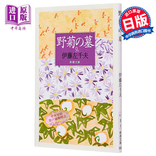 预售 【中商原版】野菊之墓 伊藤左千夫日本纯爱文学开山之作 日文原版 野菊の墓 商品图0