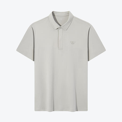 【液氨纯棉】柒牌男士polo衫短袖2024夏季新款户外休闲翻领上衣薄	126T72560 商品图4