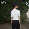 IWY/白色短袖衬衫v领配西装百搭内搭修身显瘦职业装衬衣不透遮肉ol B11221 商品缩略图4