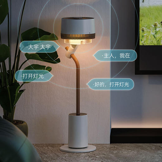 【2024全新旗舰款】大宇智能语音空气循环扇F30MAX 全新升级 一键暴风模式 全屋快速循环换气 智能语音带氛围灯 实时显温 自动感应调速 商品图4