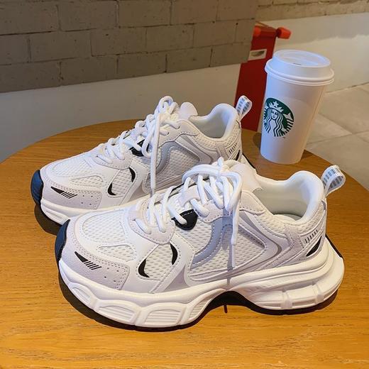 【夏天漏腿神器❗️休闲运动百搭老爹鞋】春夏日系复古慢跑鞋，时尚休闲运动鞋，百搭老爹鞋小白鞋 男女情侣休闲鞋L父亲节礼物新年礼盒年货礼盒 商品图3