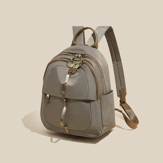 Safiya/索菲娅2024新款时尚背包旅行轻便百搭大容量双肩包女包 SF900584Y 商品图4