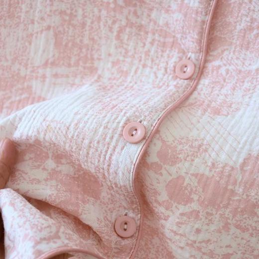 婴儿纱棉法式浪漫双层绉纱100%夏季居家服睡衣 商品图8