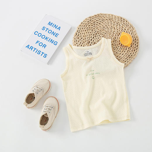 【明星单品！云感守护】女童背心内穿棉儿童无袖婴儿宝宝小背心打底衫女孩中大童夏季薄款 商品图7