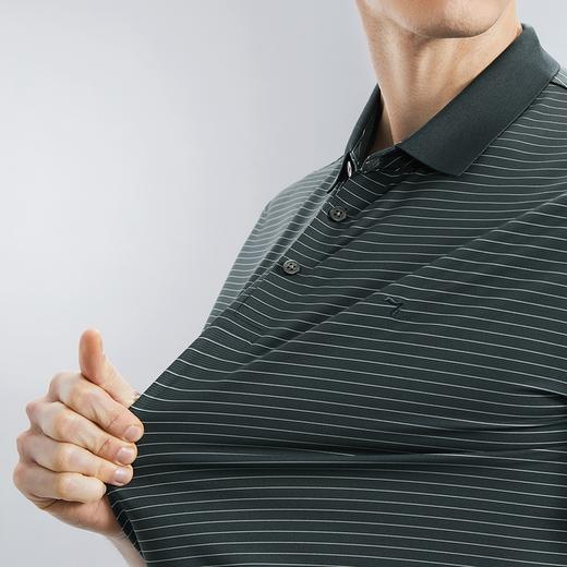 柒牌条纹短袖polo衫男夏季新款时尚百搭中青年舒适弹力翻领T恤衫	126T70880 商品图2