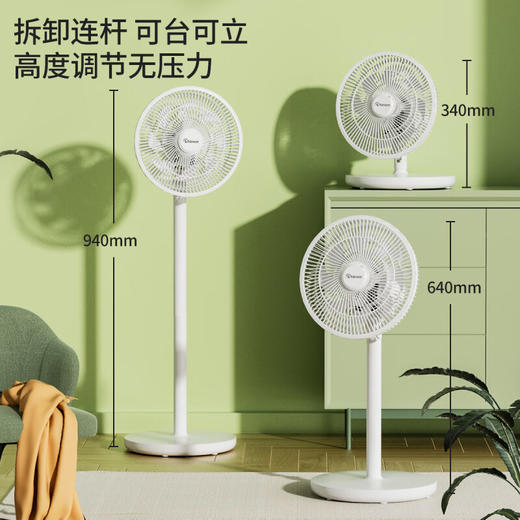 赛亿电风扇/落地扇 台扇/台地扇 家用办公室台立升降式可摇头机械12风叶电风扇【工厂直发、一手货源、新款独家、7天无理由退换】 商品图2