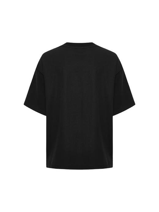 LIYIHAN 醋酸拼接T恤 Y242Z05890 商品图5