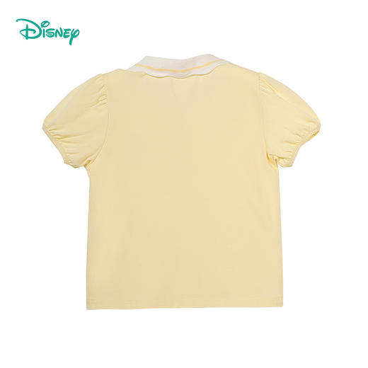 迪士尼【黛西IP】24夏新款女童网眼T恤透气短袖冰感花POLO上衣ZD2DS040 商品图6