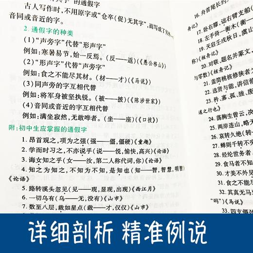 初中文言文基础知识 商品图1