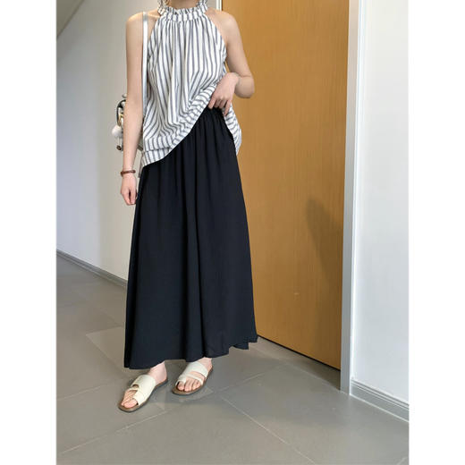 SUTUS/《夏日飘飘裤》丨慵懒设计感 百搭显瘦阔腿裙裤 商品图0