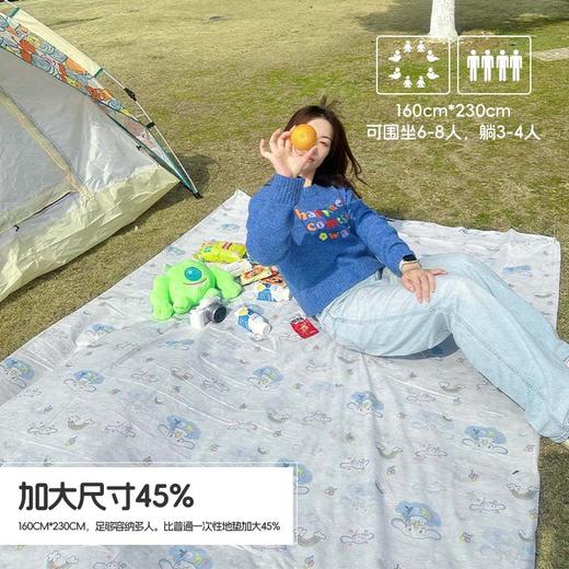 【39.9/任选3件】双层无纺布野餐垫，无需清洗，加大尺寸45%！一次性野餐垫草坪防潮户外加厚春游野餐垫露营便捷郊游海边沙滩垫-QQ--ry 商品图1