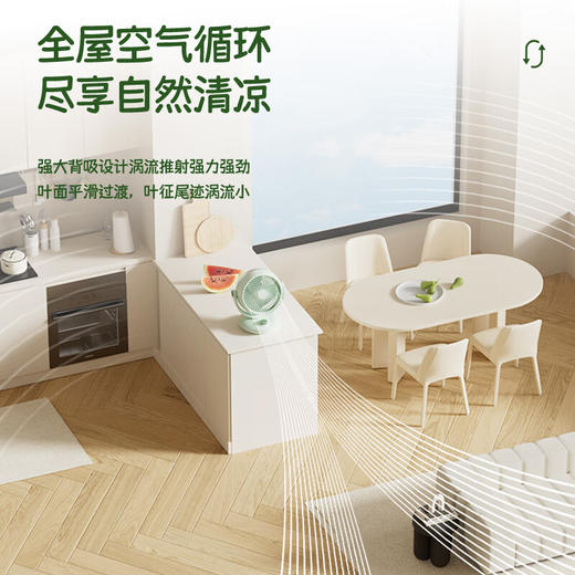 赛亿（Shinee）电风扇空气循环扇家用台式节能四季循环对流风扇大风量清新空气卧室宿舍摇头轻音空调伴侣【工厂直发、一手货源、7天无理由退换】 商品图2