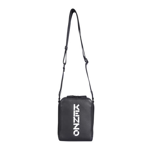 KENZO 高田贤三 男士字母徽标印花单肩包 黑色 FC55 SA528 L45 99 商品图0