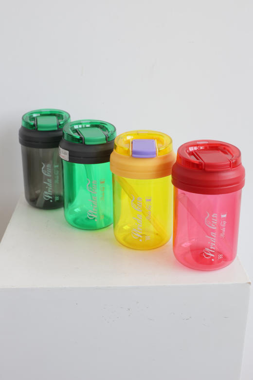 夏季高颜值双饮杯塑料杯450ml PJ852 商品图2