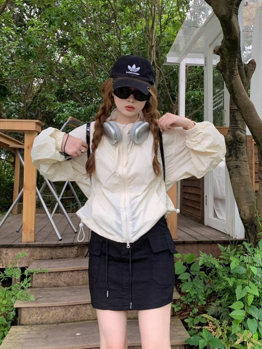 夏季【户外轻薄连帽防晒衣 港风休闲】冲锋衣 小个子外套 国庆出游 商品图4