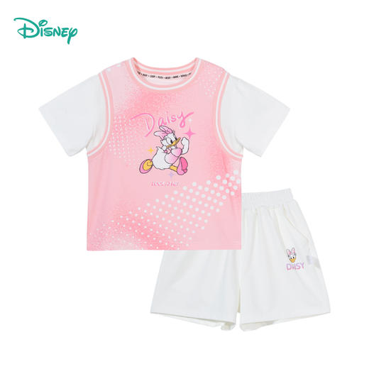 迪士尼24年新款女童短袖套装ZD2DT050 商品图2