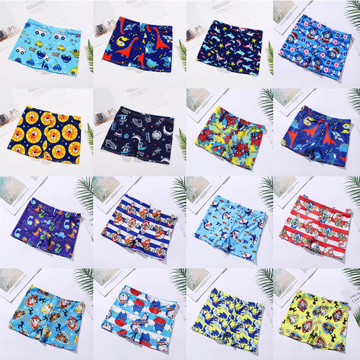 【畅玩夏日❗️新款儿童泳裤】游泳、温泉、瑜伽一件搞定，儿童泳裤男童小童时尚卡通印花男孩平角裤泳装专业泡温泉度假父亲节礼物新年礼盒年货礼盒 商品图3