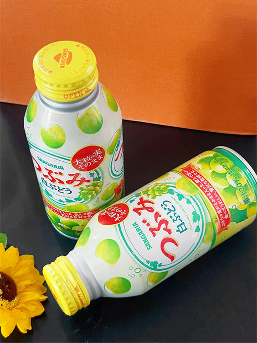 三佳丽 葡萄味饮料（白）380ml 商品图3