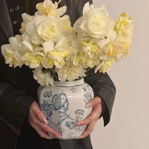 手绘青花瓷花瓶【我有一斛春，不知赠何人】简小姐精选手绘青花瓷花瓶 下单5天内发货 商品图5