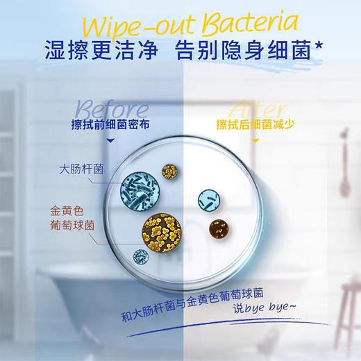 T3410得宝洋甘菊湿厕纸(4包T3413+2包T3411)组合装 1提   可冲散 湿纸巾 湿巾 私处厕纸   40片*4包+10片*2包/180片 6901236301623 商品图7