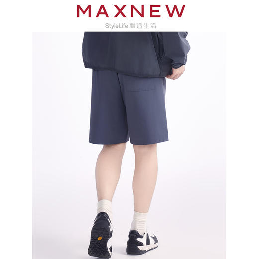 【短裤】男装休闲速干宽松五分裤 1N2114202 商品图2