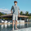 【柒先生保形索罗纳】柒牌男士短袖t恤夏季新款时尚休闲圆领上衣	126T72270 商品缩略图3