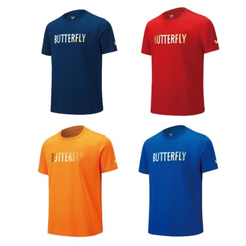 蝴蝶Butterfly BWH839 乒乓球服运动T恤短袖比赛服运动衫 四色可选 商品图0