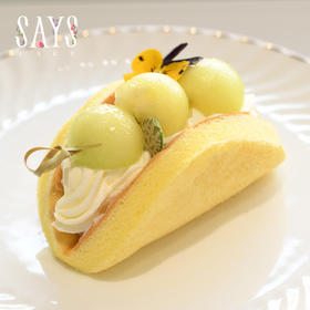 玲珑蜜瓜戚风抱抱卷