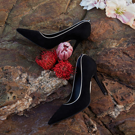 7or9高跟鞋黑标系列黑色郁金香 商品图3