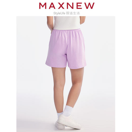 【短裤】女装MAX柔棉多彩休闲运动短裤 1N2224102 商品图2