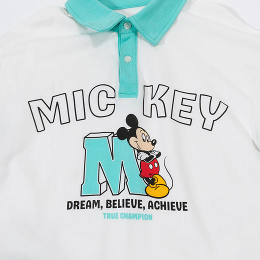 迪士尼【运动米奇】24夏款男童短袖冰感套装休闲凉感短袖短款套装ZD2DT056 商品图8