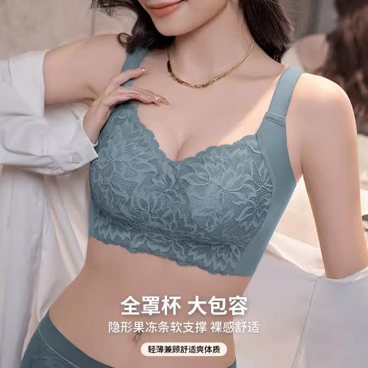 【满2件/99元】【B/C/D/E杯】【秀黛】升级压模杯浮雕蕾丝文胸H6115328TH6115329T【线上专供款】【遇库存不足自动退款】 商品图4