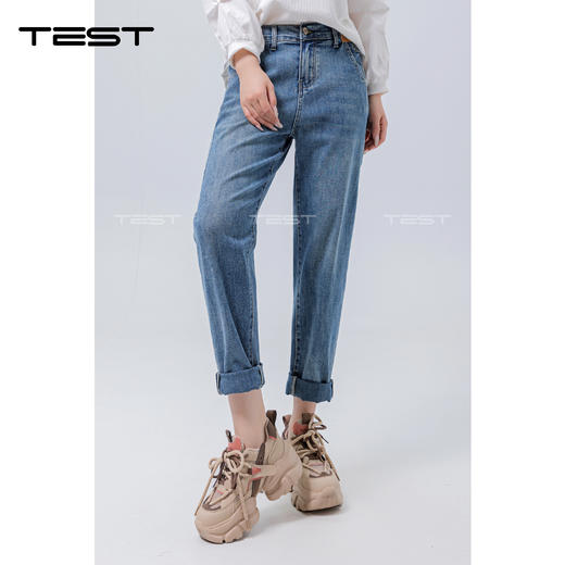 夏上新时尚百搭舒适显瘦牛仔裤3242009 商品图2