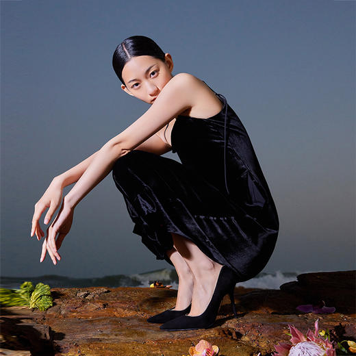 7or9高跟鞋黑标系列黑色郁金香 商品图2