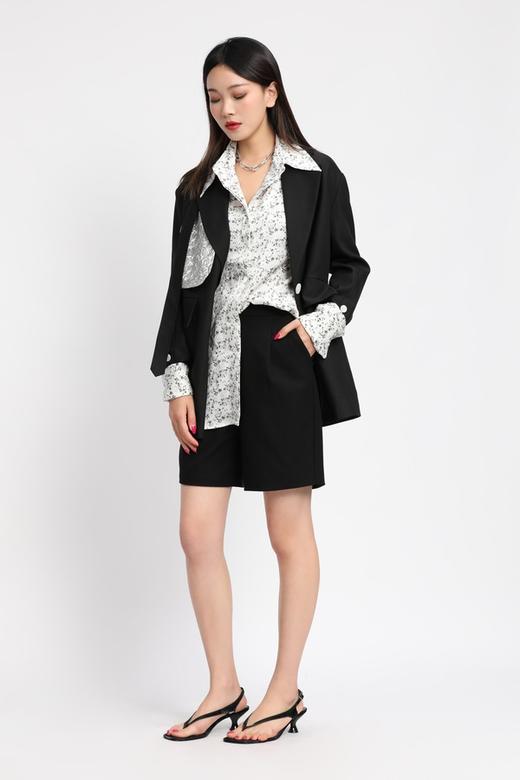 Kai & Kiera 印花拼接单排扣西装外套 11941 商品图1