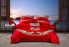 利路米家纺百支大红色绣花六件套--情定今生 商品缩略图0