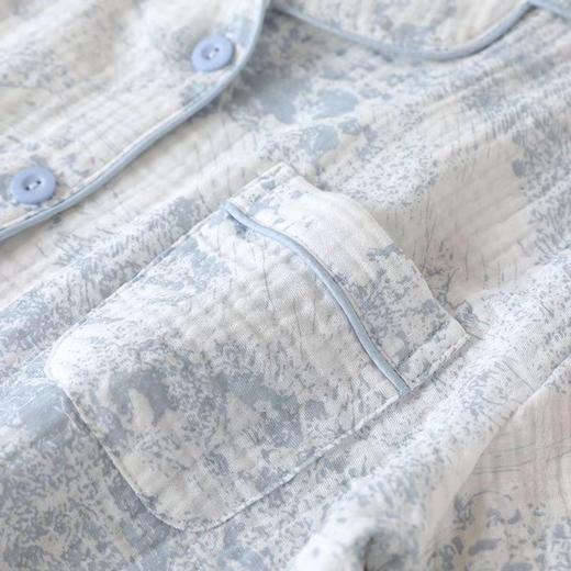 婴儿纱棉法式浪漫双层绉纱100%夏季居家服睡衣 商品图10