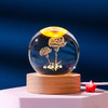 【浪漫暖光！高透内雕水晶球】摆件水晶球小夜灯母亲节礼品纪念品水晶工艺品情人节礼物，柔和不刺眼，让她每个夜晚都被爱包围。-ry 商品缩略图3