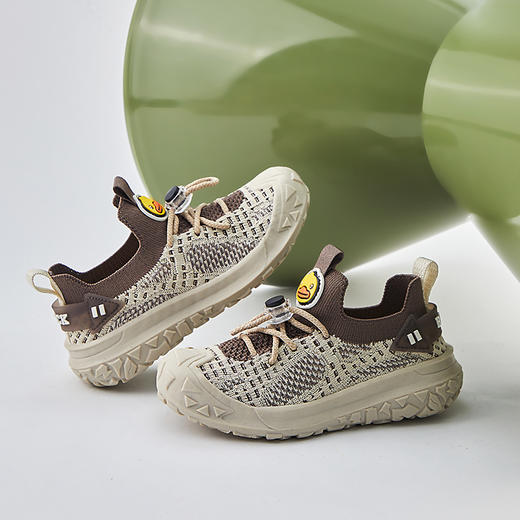 B.Duck小黄鸭童鞋春秋时尚休闲男女童防滑运动鞋28-32 B1585004 商品图2