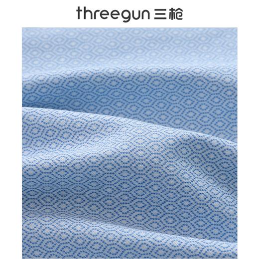 Threegun三枪 时尚弹力印花长袖男士衬衫上衣-81865A011 商品图3