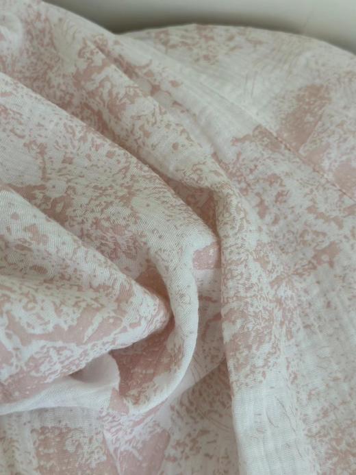 婴儿纱棉法式浪漫双层绉纱100%夏季居家服睡衣 商品图13