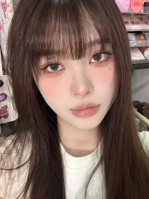 Kira Fairy日抛  金浅亚麻&糯米玉兔&肉桂杏子  14.2mm白狮参考着色中等直径 日抛 一盒10片 商品图9