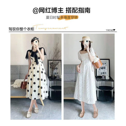 ZHR则则舒适优雅金属马衔扣半拖高级凉拖鞋女超仙休闲低跟爆款简约 商品图3