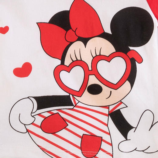 迪士尼童装 女童t恤短袖2021夏季新款洋气中小童上衣儿童打底衫潮212S1502 商品图8