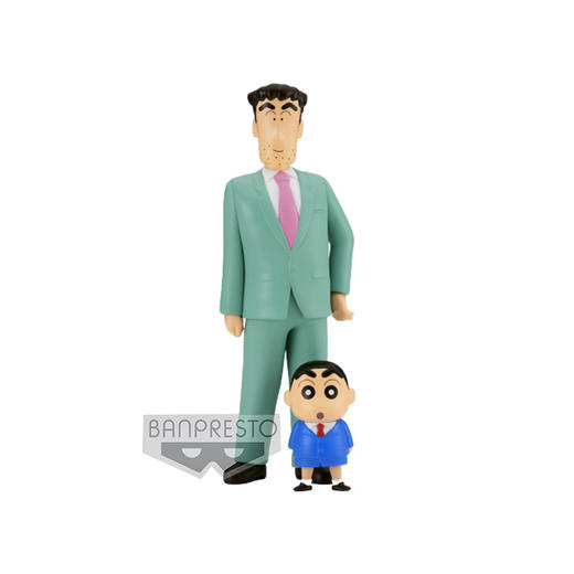 现货眼镜厂蜡笔小新一家 野原家 家族写真 广志小葵美伢 手办景品 商品图4