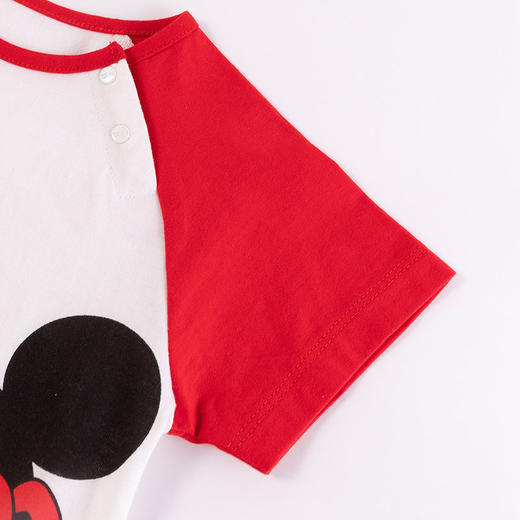 迪士尼童装 女童t恤短袖2021夏季新款洋气中小童上衣儿童打底衫潮212S1502 商品图7