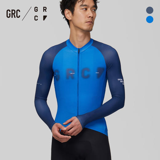 GRC桀骜无尽春夏新款cmyk系列控温方块男士长袖公路自行车骑行服 商品图4