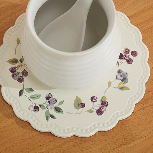 圆形隔热垫 莓果 直径约20cm 商品图1
