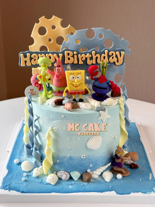 派大星\海绵宝宝玩具蛋糕 商品图2